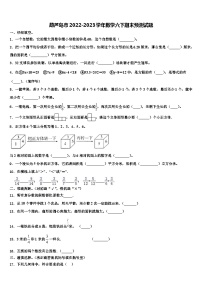 葫芦岛市2022-2023学年数学六下期末预测试题含解析