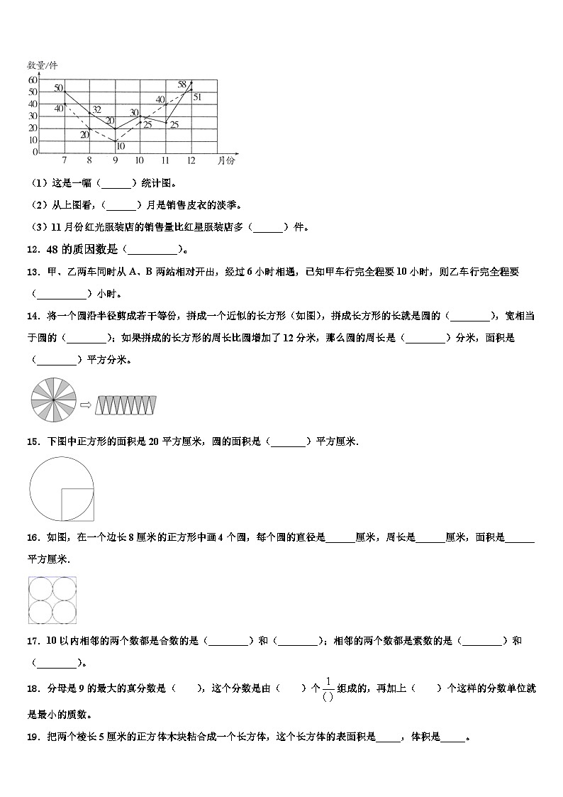 莱芜市钢城区2022-2023学年六年级数学第二学期期末达标检测模拟试题含解析02