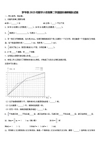 罗平县2023年数学六年级第二学期期末调研模拟试题含解析