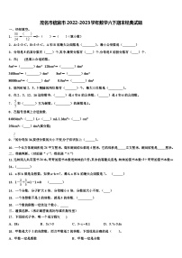 茂名市信宜市2022-2023学年数学六下期末经典试题含解析