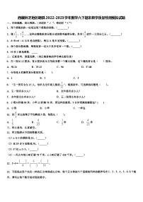 西藏林芝地区朗县2022-2023学年数学六下期末教学质量检测模拟试题含解析