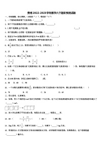 贵州2022-2023学年数学六下期末预测试题含解析