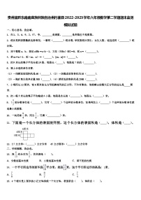 贵州省黔东南南苗族侗族自治州丹寨县2022-2023学年六年级数学第二学期期末监测模拟试题含解析