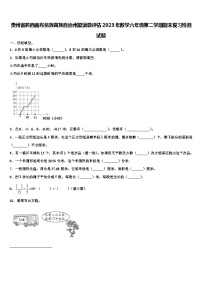 贵州省黔西南布依族苗族自治州望谟县评估2023年数学六年级第二学期期末复习检测试题含解析