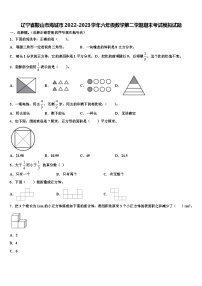 辽宁省鞍山市海城市2022-2023学年六年级数学第二学期期末考试模拟试题含解析