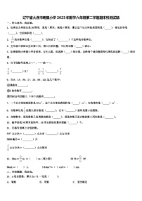 辽宁省大连市明星小学2023年数学六年级第二学期期末检测试题含解析