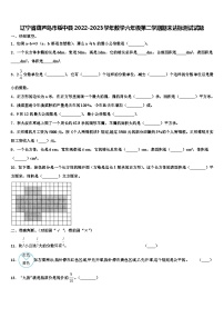 辽宁省葫芦岛市绥中县2022-2023学年数学六年级第二学期期末达标测试试题含解析