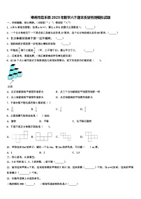 郴州市嘉禾县2023年数学六下期末质量检测模拟试题含解析