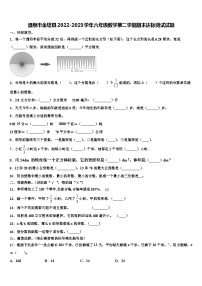 酒泉市金塔县2022-2023学年六年级数学第二学期期末达标测试试题含解析