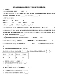 邢台市临西县2023年数学六下期末复习检测模拟试题含解析