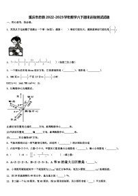 重庆市忠县2022-2023学年数学六下期末达标测试试题含解析