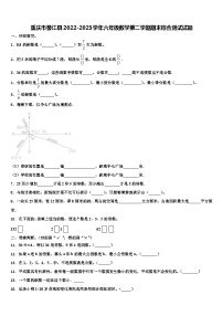 重庆市綦江县2022-2023学年六年级数学第二学期期末综合测试试题含解析