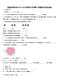 阿里地区噶尔县2022-2023学年数学六年级第二学期期末综合测试试题含解析