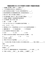 陇南地区康县2022-2023学年数学六年级第二学期期末经典试题含解析