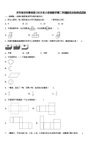 齐齐哈尔市泰来县2023年六年级数学第二学期期末达标测试试题含解析