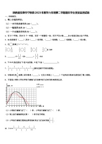 陕西省安康市宁陕县2023年数学六年级第二学期期末学业质量监测试题含解析