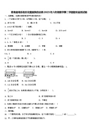 青海省海东地区化隆回族自治县2023年六年级数学第二学期期末监测试题含解析