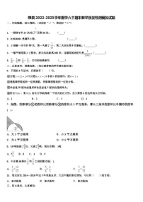 隰县2022-2023学年数学六下期末教学质量检测模拟试题含解析