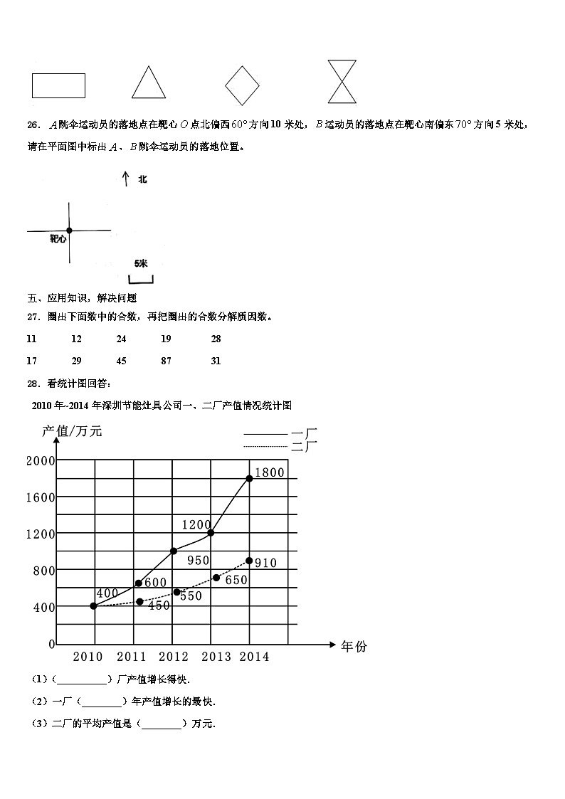 黑龙江省大兴安岭塔河县2023年数学六下期末检测模拟试题含解析第3页