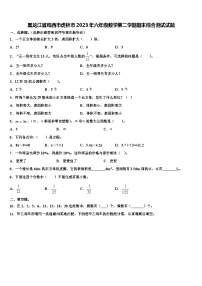 黑龙江省鸡西市虎林市2023年六年级数学第二学期期末综合测试试题含解析