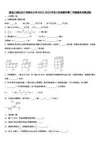 黑龙江省牡丹江市照庆小学2022-2023学年六年级数学第二学期期末经典试题含解析