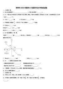 钟祥市2023年数学六下期末学业水平测试试题含解析