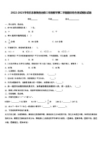 2022-2023学年乐东黎族自治县三年级数学第二学期期末综合测试模拟试题含解析