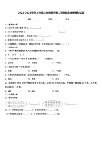 2022-2023学年上林县三年级数学第二学期期末调研模拟试题含解析