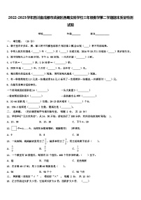 2022-2023学年四川省成都市武侯区西蜀实验学校三年级数学第二学期期末质量检测试题含解析