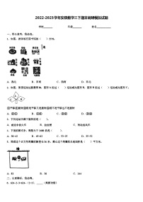 2022-2023学年安县数学三下期末调研模拟试题含解析