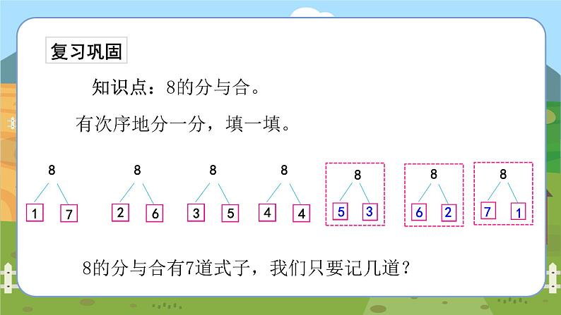 苏教一上 第7单元 7.6    8、9的分与合（二） PPT课件02