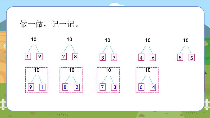 苏教一上 第7单元 7.7    10的分与合 PPT课件第6页