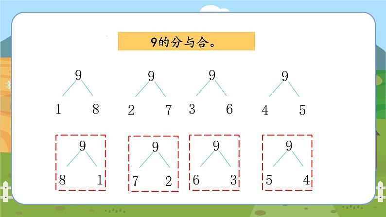 苏教一上 第7单元 7.8    10的分与合练习 PPT课件03