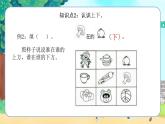 蘇教一上 第4單元 4.認(rèn)前后上下練習(xí) PPT課件