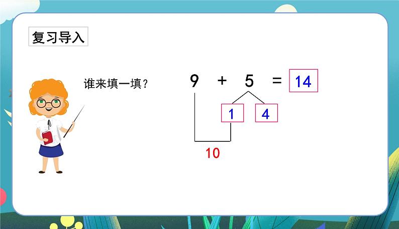 苏教一上 第10单元 10.3    8、7加几 PPT课件02