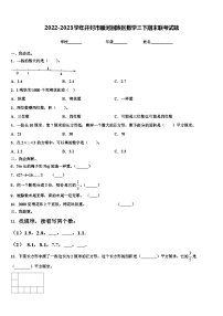 2022-2023学年开封市顺河回族区数学三下期末联考试题含解析