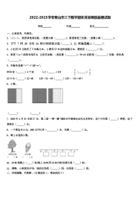 2022-2023学年密山市三下数学期末质量跟踪监视试题含解析