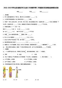 2022-2023学年山东省临沂市兰山区三年级数学第二学期期末质量跟踪监视模拟试题含解析