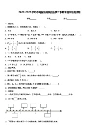 2022-2023学年寻甸回族彝族自治县三下数学期末检测试题含解析