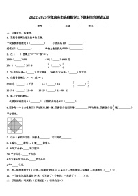 2022-2023学年宜宾市高县数学三下期末综合测试试题含解析