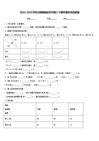 2022-2023学年日喀则地区仲巴县三下数学期末检测试题含解析