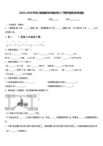 2022-2023学年江西省新余市渝水区三下数学期末统考试题含解析