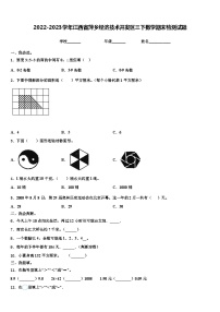 2022-2023学年江西省萍乡经济技术开发区三下数学期末检测试题含解析