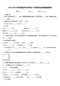 2022-2023学年河南省开封市祥符区三下数学期末质量跟踪监视试题含解析