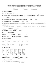 2022-2023学年河北省衡水市桃城区三下数学期末学业水平测试试题含解析