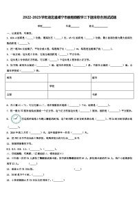 2022-2023学年湖北省咸宁市崇阳县数学三下期末综合测试试题含解析