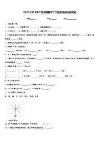 2022-2023学年漠河县数学三下期末质量检测试题含解析