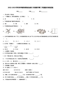 2022-2023学年琼中黎族苗族自治县三年级数学第二学期期末预测试题含解析