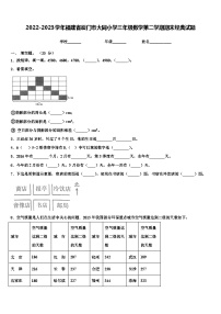 2022-2023学年福建省厦门市大同小学三年级数学第二学期期末经典试题含解析