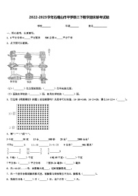 2022-2023学年石嘴山市平罗县三下数学期末联考试题含解析